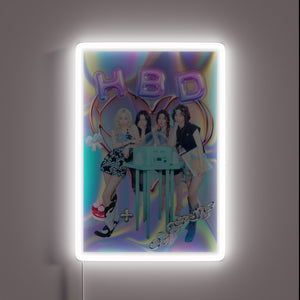 Color-Changing K-Pop Inspired Birthday Gift for Car or Room Decoration