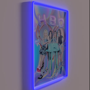 Brighten up any space with our fun Happy Birthday sign