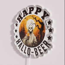 Charger l&#39;image dans la galerie, Happy Hallo Beer Happy Halloween Party Neon Sign Bar Decorations