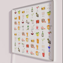 Charger l&#39;image dans la galerie, Vibrant Neon Bar Sign with RGB Color Changing Lights