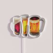 Charger l&#39;image dans la galerie, Vibrant Neon Sign with Color Changing Happy Hour LED Display.