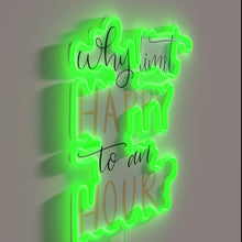 Charger l&#39;image dans la galerie, Vibrant neon sign adds fun ambiance to any happy hour gathering