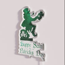 Charger l&#39;image dans la galerie, St. Patrick&#39;s Day Cheerful Irish Themed RGB Colorful Neon Sign