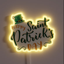 Charger l&#39;image dans la galerie, Add a Lucky Touch with Vibrant Rainbow Neon Sign Glow