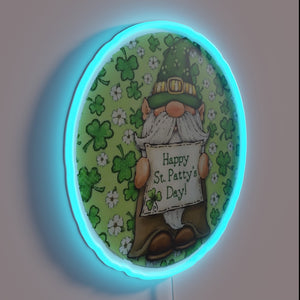 Brighten up your space with fun Irish holiday neon decor