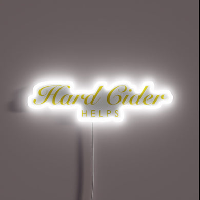 Glowing Neon Sign For Gifting Cider Lovers This Holiday Season