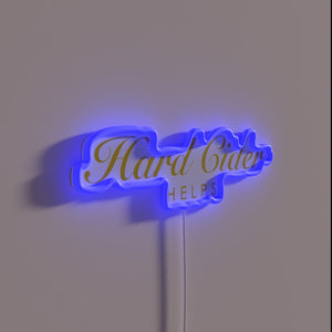 Celebrate Your Love of Ciders with Vibrant RGB Neon Sign