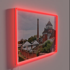 Harveys Brewery in Lewes Sussex authentic RGB illuminated bar sign