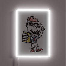 Charger l&#39;image dans la galerie, Customizable RGB neon bar sign for home brewers and enthusiasts.
