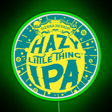 Charger l&#39;image dans la galerie, Hazy IPA Logo RGB neon sign green