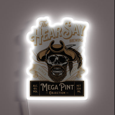 RGB Neon Sign for Home Brew Enthusiasts and Party Lovers