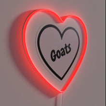 Charger l&#39;image dans la galerie, Add a touch of whimsy with heart goats in color.