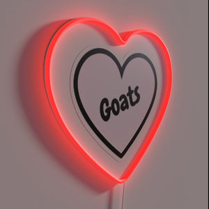 Add a touch of whimsy with heart goats in color.