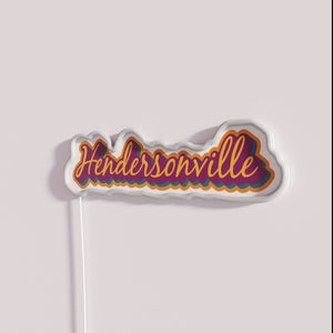 Retro inspired Hendersonville NC Asheville area RGB neon bar signs