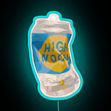 Charger l&#39;image dans la galerie, High Noon Crushed Can RGB neon sign lightblue 