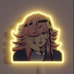 Vibrant RGB neon light brings 'High Rise Invasion' manga to life