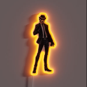 Electrifying High Rise Invasion RGB Neon Sign with Eye-Catching Flicker Effects