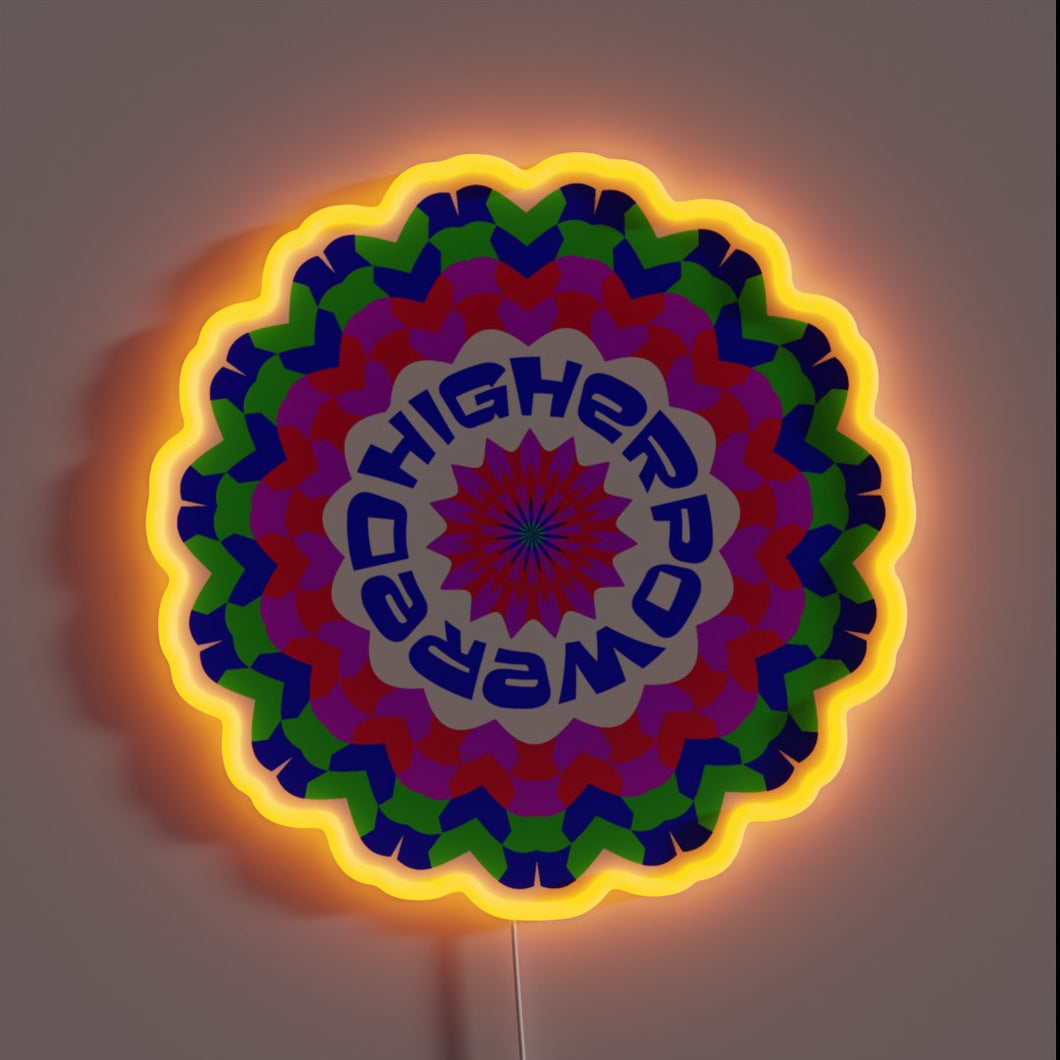 Eye-catching higher powered RGB neon light display signage solution