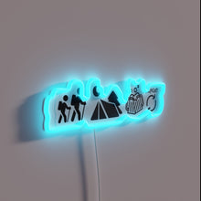 Charger l&#39;image dans la galerie, Motivational Adventure Sign with Colorful Neon Letters to Boost Spirit