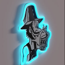 Charger l&#39;image dans la galerie, Whiskey-sipping hillbilly mountain man backwoods rustic country character signage