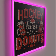 Charger l&#39;image dans la galerie, Neon Sign: Cheer on Your Favorite Team with This Hockey Theme