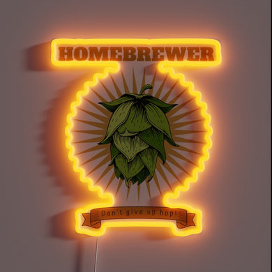 Encouraging homebrewers to keep on brewing with colorful LED light.