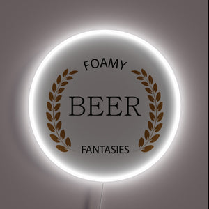 RGB Neon Sign For Home Brewers and Craft Beer Enthusiasts.