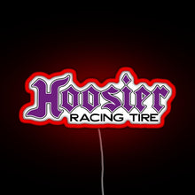 Charger l&#39;image dans la galerie, Hoosier Tire RGB neon sign red