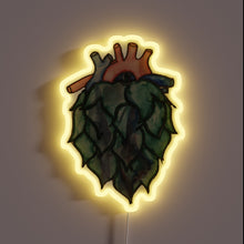 Charger l&#39;image dans la galerie, Vibrant, Handcrafted RGB Neon Sign with a Hopping Twist Design
