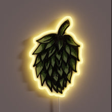 Charger l&#39;image dans la galerie, Eye-catching RGB illuminated HOP neon sign with modern electronic display