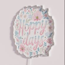 Charger l&#39;image dans la galerie, Add Vibrant Ambiance with This Happy Neon Wall Sign Decoration