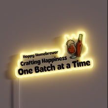 Charger l&#39;image dans la galerie, Colorful bar sign showcasing joyful craft brewing experience ambiance.