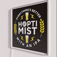 Charger l&#39;image dans la galerie, Neon Beer Sign: Encouraging Cheers with Vibrant Colorful Hoptivist Inspiration
