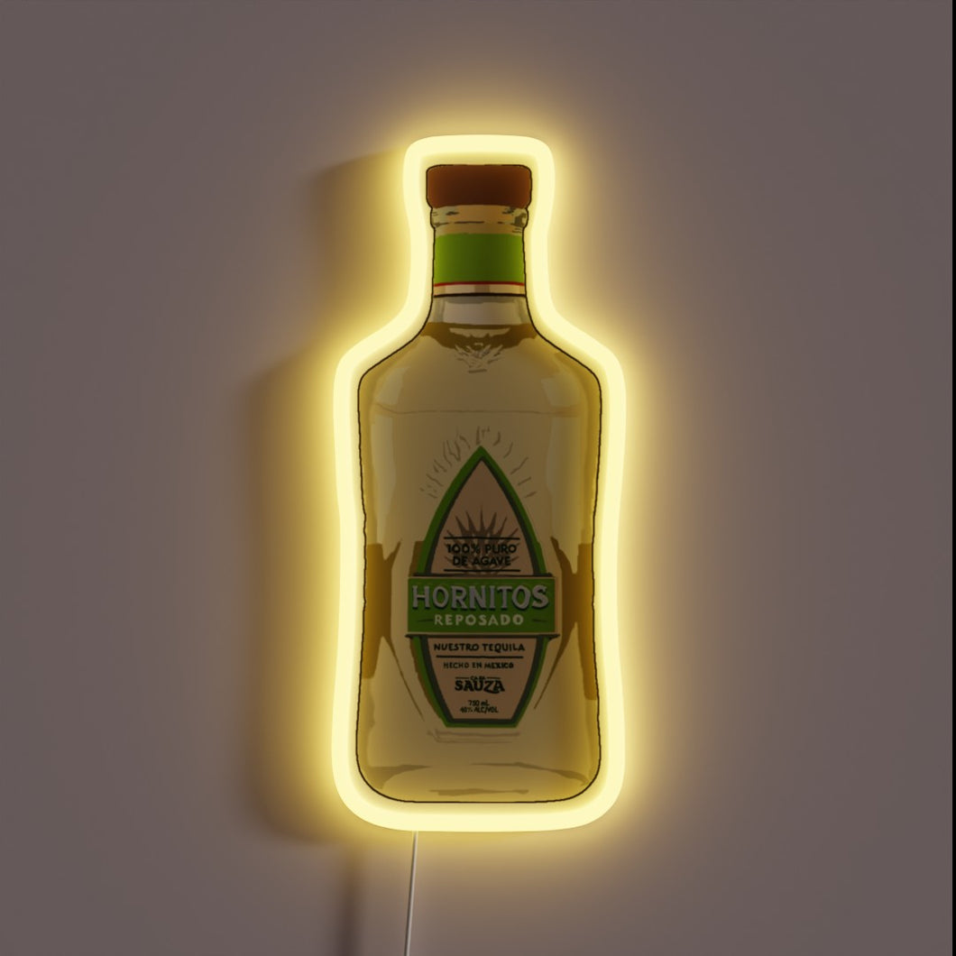 Brighten up your bar with this vibrant Hornitos Tequila Sign