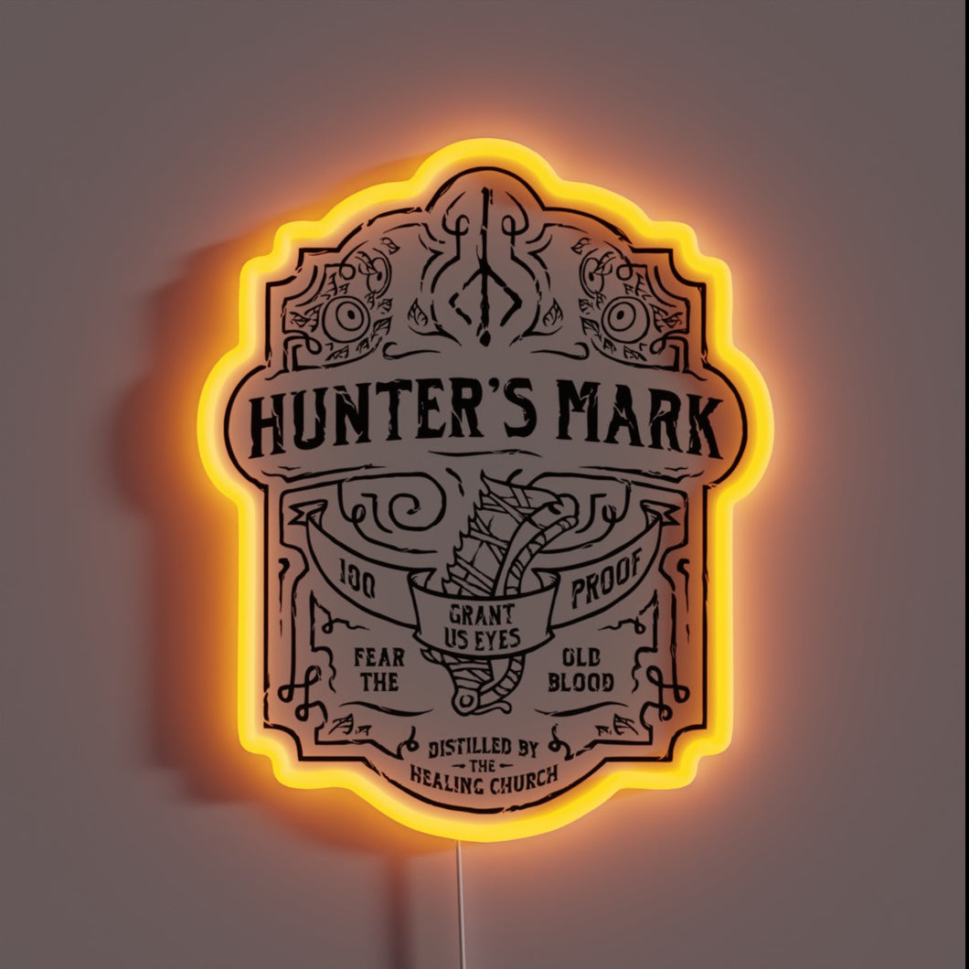 Add a touch of Dark Souls-inspired style with this neon.