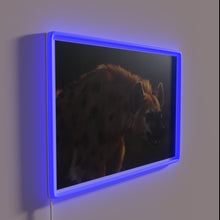 Charger l&#39;image dans la galerie, Laugh-out-loud humor with vibrant Hyena RGB neon wall decoration lighting.