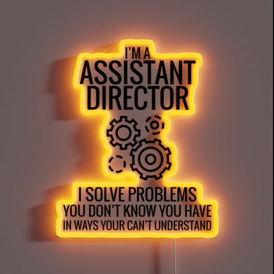 Personalized Office Decor - I Am A Assistant Director Sign