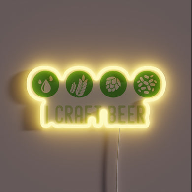 Brewing passion meets vibrant colors in this unique neon sign