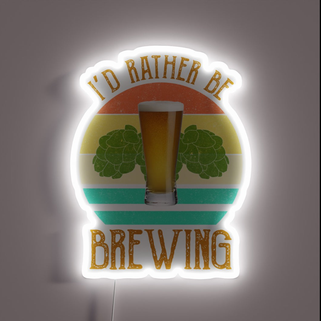 Add a touch of fun to your home brewery space.