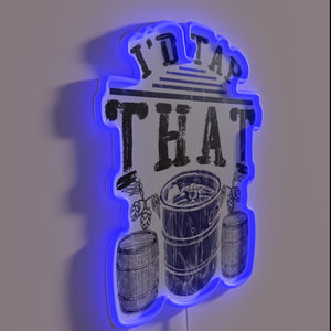 Add a pop of vibrant fun to your keg decor.