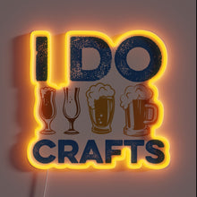 Charger l&#39;image dans la galerie, RGB Neon Sign for the Crafty Home Brewer&#39;s Garage Bar