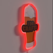 Charger l&#39;image dans la galerie, Personalized Neon Sign Displaying Love and Creativity in Handmade Crafts