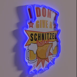 Colorful neon sign for Oktoberfest party enthusiasts, humorous drinking team decor