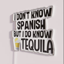 Charger l&#39;image dans la galerie, Neon Tequila Sign Decor for Non-Spanish Speaking Tequila Lovers Everywhere