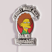 Charger l&#39;image dans la galerie, Neon Sign Saying I Don&#39;t Want Any Damn Vegetables Home Decor