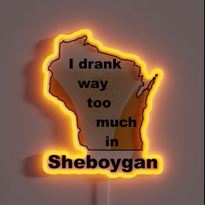 Laughing Good Times Guaranteed with this Neon Sign from Sheboygan