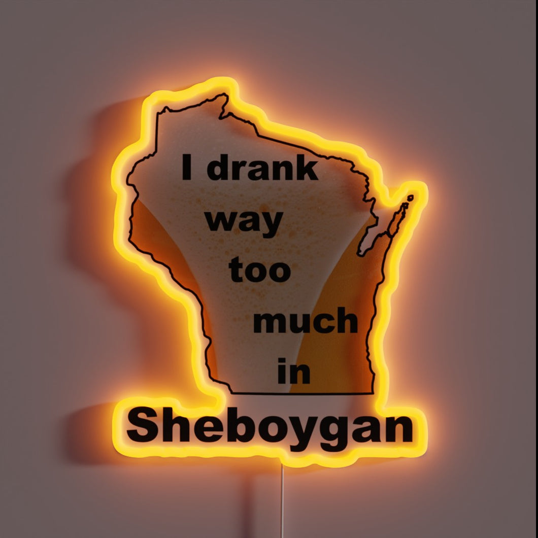 Laughing Good Times Guaranteed with this Neon Sign from Sheboygan