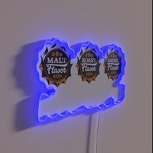 Charger l&#39;image dans la galerie, RGB Neon Sign - Perfect Brew Bar Decor for Beer Enthusiasts