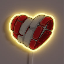 Charger l&#39;image dans la galerie, Unique Austrian-inspired LED sign with vibrant RGB neon accents.