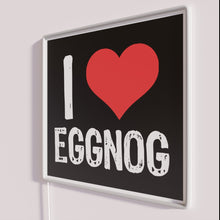 Charger l&#39;image dans la galerie, Vintage nostalgic home decor eggnog lover&#39;s colorful RGB neon sign.